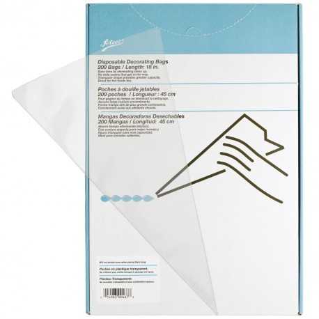 Ateco 4675 Ateco Soft 18" Disposable Pastry Bags (Box Of 200) Disposable Pastry Bags Ateco 4675 Ateco Soft 18" Disposable Pastry Bags (Box Of 200) Disposable Pastry Bags