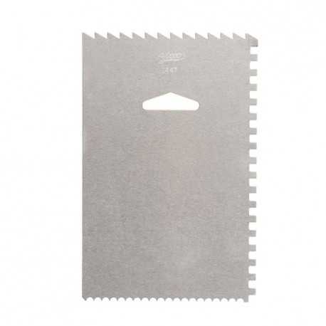 Ateco 1447 Ateco Stainless Steel Decorating Comb & Icing Smoother Ruler and Pastry Combs Ateco 1447 Ateco Stainless Steel Decorating Comb & Icing Smoother Ruler and Pastry Combs