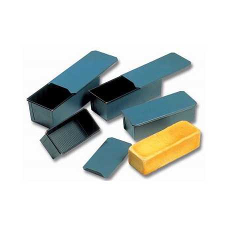 Matfer Bourgeat Steel Non-Stick Bread Mold With Lid 11 1/3”x 4 1/3”x 4”- 1 KG - 2 lbs Matfer Bourgeat Steel Non-Stick Bread Mold With Lid 11 1/3”x 4 1/3”x 4”- 1 KG - 2 lbs