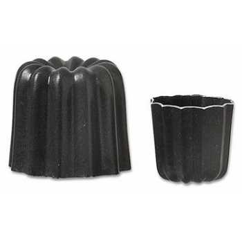 Matfer Bourgeat Aluminum Non-Stick Cannele Mold - Pack Of 6