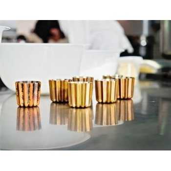 Matfer Bourgeat Cannele Copper Tin Lined Molds - Each