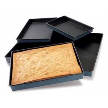 Matfer Bourgeat Steel Non-Stick Sponge Cake Pan 13 3/4” X 9 7/8”
