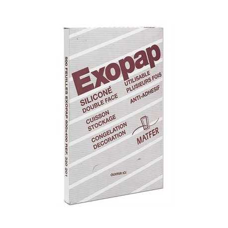 Matfer Bourgeat Exopap Baking Paper 23 3/4" X 15 3/4" (41 g/m²) Matfer Bourgeat Exopap Baking Paper 23 3/4" X 15 3/4" (41 g/m²)