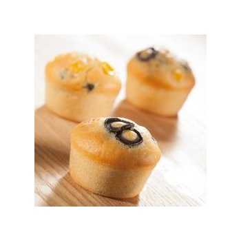 Sasa Demarle Flexipan Origine - Mini-Muffins Ø 2” (51 mm) - FP 1031 - 40 Indents - 18” x 26” (400 x 600 mm)