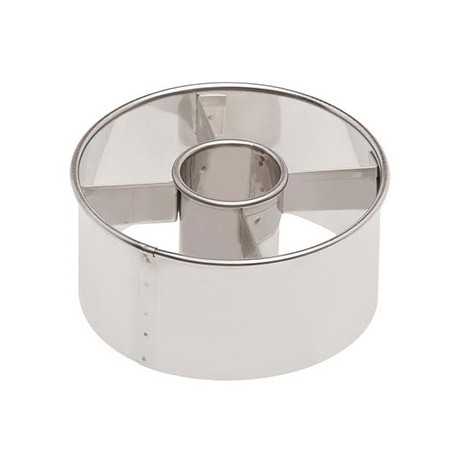 Ateco 14423 Ateco Stainless Steel Doughnut Cutters 3.5'' Stainless Steel Cookie Cutters Ateco 14423 Ateco Stainless Steel Doughnut Cutters 3.5'' Stainless Steel Cookie Cutters