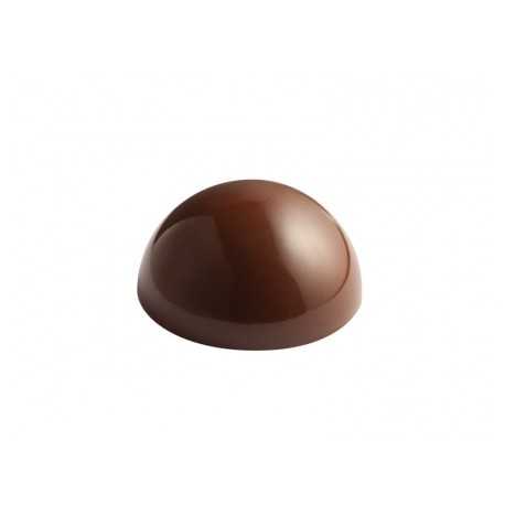 Chocolate Polycarbonate Mold Hemisphere Halph Sphere Mold Ø60mm - PC5023 - 8 Cavity Chocolate Polycarbonate Mold Hemisphere Halph Sphere Mold Ø60mm - PC5023 - 8 Cavity