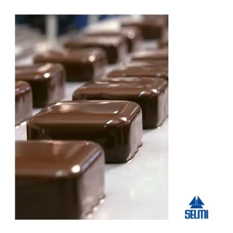 Selmi R200L Selmi R200L Coating Machine Long - for Selmi Plus EX, Futura EX and Top EX. Chocolate Enrobing Equipment Selmi R200L Selmi R200L Coating Machine Long - for Selmi Plus EX, Futura EX and Top EX. Chocolate Enrobing Equipment