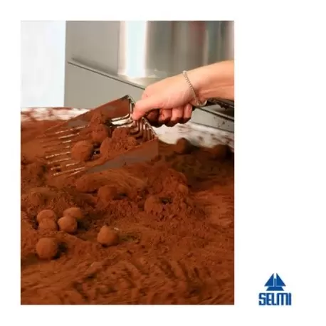 Selmi A-1300B Selmi Truffle Grill Chocolate Enrobing Equipment Selmi A-1300B Selmi Truffle Grill Chocolate Enrobing Equipment