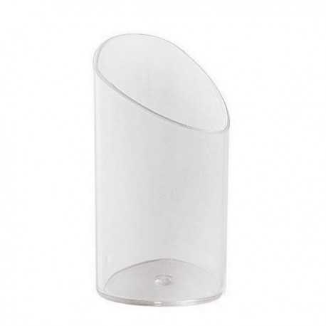 Disposable Verrine Tall Glasses - 2.4 oz. -1.625 x1.625 x 3.375 - 100pcs Disposable Verrine Tall Glasses - 2.4 oz. -1.625 x1.625 x 3.375 - 100pcs