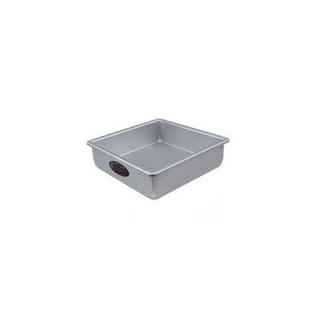Fat Daddio's PSQ-10102 Square cake pan solid bottom 10"x10"x2" Square Cake Pans Fat Daddio's PSQ-10102 Square cake pan solid bottom 10"x10"x2" Square Cake Pans