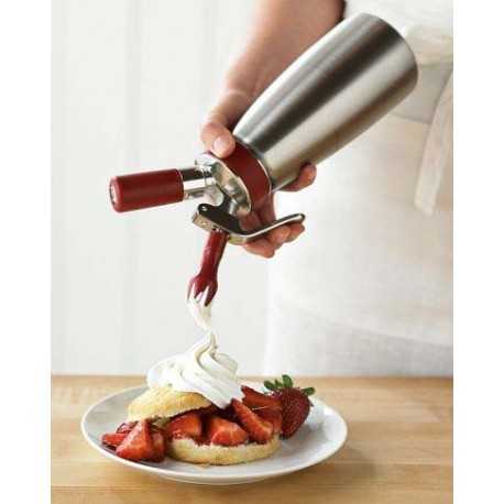iSi 140301 iSi Gourmet Whip Professional Cream Whipper - 1/2 Pint Cream Whippers iSi 140301 iSi Gourmet Whip Professional Cream Whipper - 1/2 Pint Cream Whippers