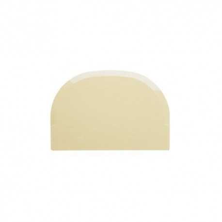 Paderno 47621-05 Plastic Bowl Scraper -5 7/8" X4" - Rounded Rect Plastic Scrapers Paderno 47621-05 Plastic Bowl Scraper -5 7/8" X4" - Rounded Rect Plastic Scrapers