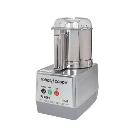 Robot Coupe R401B Robot Coupe R401B Food Processor with with 4.5 qt. Stainless Steel Bowl - 120V Food Processors Robot Coupe R401B Robot Coupe R401B Food Processor with with 4.5 qt. Stainless Steel Bowl - 120V Food Processors