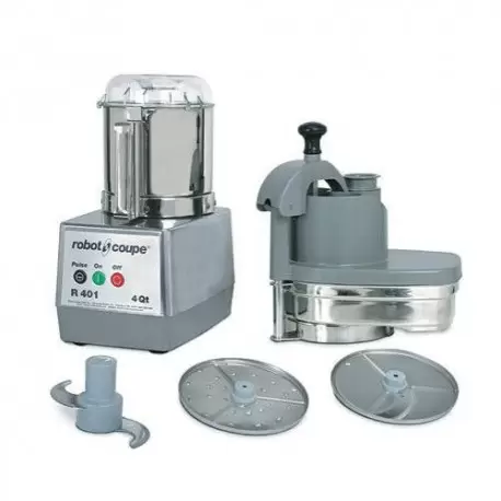 Robot Coupe R401B Robot Coupe R401B Food Processor with with 4.5 qt. Stainless Steel Bowl - 120V Food Processors Robot Coupe R401B Robot Coupe R401B Food Processor with with 4.5 qt. Stainless Steel Bowl - 120V Food Processors