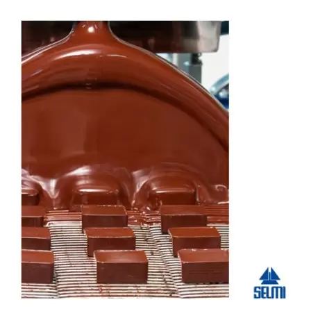 Selmi R200L Selmi R200L Coating Machine Long - for Selmi Plus EX, Futura EX and Top EX. Chocolate Enrobing Equipment Selmi R200L Selmi R200L Coating Machine Long - for Selmi Plus EX, Futura EX and Top EX. Chocolate Enrobing Equipment