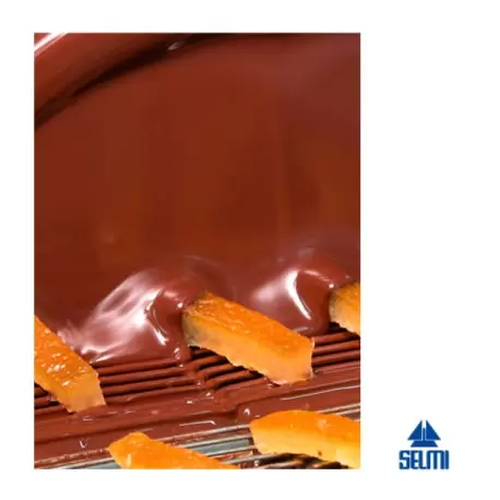 Selmi R200L Selmi R200L Coating Machine Long - for Selmi Plus EX, Futura EX and Top EX. Chocolate Enrobing Equipment Selmi R200L Selmi R200L Coating Machine Long - for Selmi Plus EX, Futura EX and Top EX. Chocolate Enrobing Equipment