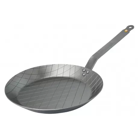 De Buyer 5616.24 De Buyer Round Steak Iron Pan Mineral B Element- Ø 9 1/2'' Mineral B Element Cookware De Buyer 5616.24 De Buyer Round Steak Iron Pan Mineral B Element- Ø 9 1/2'' Mineral B Element Cookware