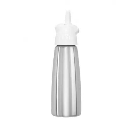 iSi 156001 iSi Easy Whip PLUS Cream Whipper White / Brushed Aluminium - 1 Pint Cream Whippers iSi 156001 iSi Easy Whip PLUS Cream Whipper White / Brushed Aluminium - 1 Pint Cream Whippers