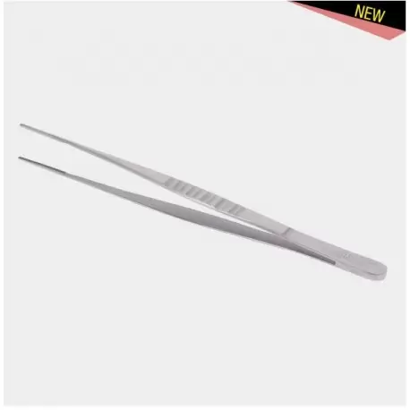 De Buyer 4238.25 De Buyer Stainless Steel Long Straight Tweezers for Plate Decorating - 25cm Chef's Plating Tools De Buyer 4238.25 De Buyer Stainless Steel Long Straight Tweezers for Plate Decorating - 25cm Chef's Plating Tools
