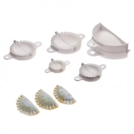 Paderno 49843-05 Dumpling Molds Set of 5 Pasta Machines and Accessories Paderno 49843-05 Dumpling Molds Set of 5 Pasta Machines and Accessories