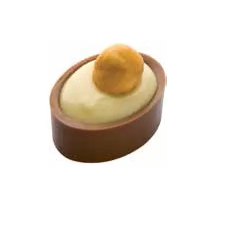 Matfer Bourgeat 383502 Polycarbonate Chocolate Shells Molds - Ovale - 24 Cavity - 9g Chocolate Cups Molds Matfer Bourgeat 383502 Polycarbonate Chocolate Shells Molds - Ovale - 24 Cavity - 9g Chocolate Cups Molds