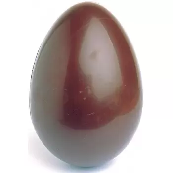 Polycarbonate Glossy Chocolate Egg Mold 5" x 3 1/2"