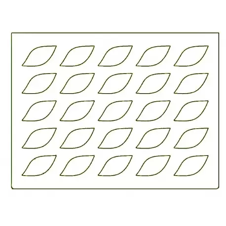 Pastry Chef's Boutique CHABLON2 Leaf Rubber Chocolate Chablons Mat Chocolate Chablons Mats Pastry Chef's Boutique CHABLON2 Leaf Rubber Chocolate Chablons Mat Chocolate Chablons Mats