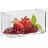 Pastry Chef's Boutique WALL7T - PS Plastic Mini Dishes WALL transparent - 2.4 oz 2.8'' x 1.4'' x 1.4'' - 200pcs Plastic Mini ...