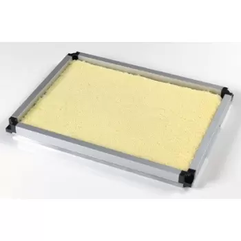 Matfer Bourgeat Stackable Mousse Frame Set ( Sheet and 3 Frames Set) 14 1/2'' x 10 3/4''