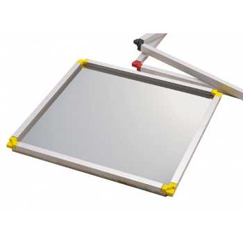 Matfer Bourgeat Stackable Ganache Frame Set (with one 3/8'' Frame) 13 3/4'' x 13 3/4'' x 3/8'' - 10 mm