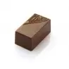 Chocolat Form CF0403 Polycarbonate Chocolate Mold Rectangle Cocoa Bean - 31,5x17,5x14 mm - 3x8 cav - 135x275x24mm Modern Shap...
