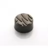 Chocolat Form CF0304 Polycarbonate Chocolate Mold Round Ø28x14 mm - 9 gr - 3x8 cav - 135x275x24 Modern Shaped Molds