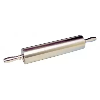 Matfer Bourgeat Aluminum Rolling Pin - Great For Caramel And Nougat - 15''x3 1/2''