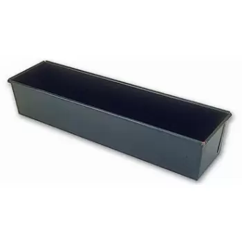 Matfer Bourgeat Exopan Steel Non-Stick Large Bread Mold - 15 3/4, 4, 3 1/8, 3 1/2