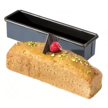 Matfer Bourgeat Exopan® Steel Non-Stick Mini Loaf Mold 7 1/8" x 1 3/4" x 1 3/4"