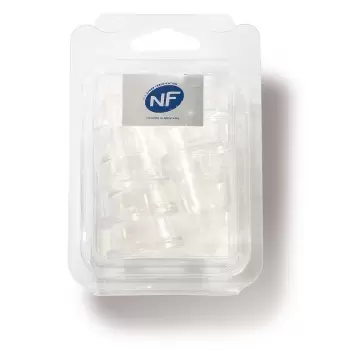 Matfer Bourgeat Set Of 6 Polycarbonate Plain Tips -