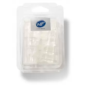 Matfer Bourgeat Set Of 6 Scalloped Polycarbonate Tips -
