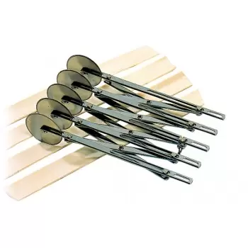 Matfer Bourgeat Stainless Steel Adjustable Dough Cutter - 5 Wheels
