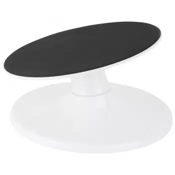 Matfer Bourgeat Tilting And Revoling Cake Stand - H: 5 5/8" - Ø: 11 7/8"