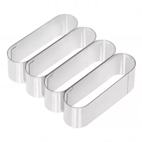 Ateco 5153 Ateco 5'' Oval Cutter Specialty Cookie Cutters Ateco 5153 Ateco 5'' Oval Cutter Specialty Cookie Cutters