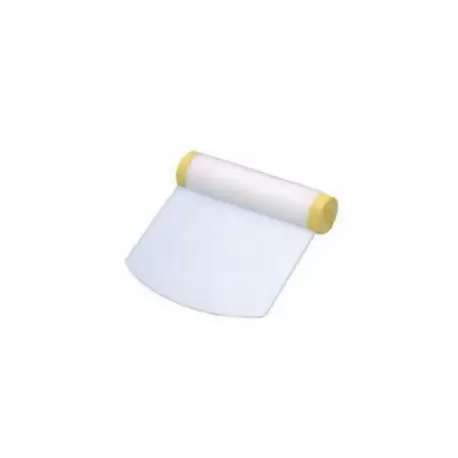 Pastry Chef's Boutique 2760 Plastic Rigid Dough Scraper -Rounded Edge - 4.3'' Plastic Scrapers Pastry Chef's Boutique 2760 Plastic Rigid Dough Scraper -Rounded Edge - 4.3'' Plastic Scrapers