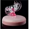 Pavoni KE025 Pavoni Silicone Entremets Mold -CLASSIC - KE025 - mm Ø 180 x 45 H - Vol: 1 000 ml Pavoni Entremet Mold
