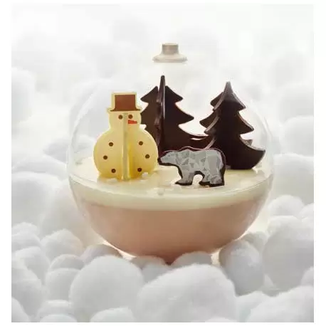 S0304 Rubber Chocolate chablons - Christmas Trees Clips - XSmall 4cm x 4cm Chocolate Chablons Mats S0304 Rubber Chocolate chablons - Christmas Trees Clips - XSmall 4cm x 4cm Chocolate Chablons Mats