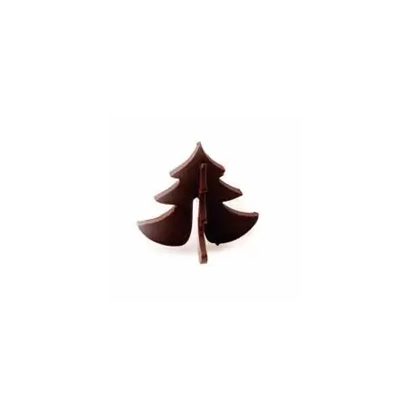 S0305 Rubber Chocolate chablons - Christmas Trees Clips - Small 4.5cm x 4.5cm Chocolate Chablons Mats S0305 Rubber Chocolate chablons - Christmas Trees Clips - Small 4.5cm x 4.5cm Chocolate Chablons Mats