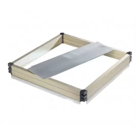 Pastry Chef's Boutique 6440 Stacking Frame Kit for Guitar 360 x 360 mm w/ 3 frames 10-15-20mm Chocolate Ganache Frames Pastry Chef's Boutique 6440 Stacking Frame Kit for Guitar 360 x 360 mm w/ 3 frames 10-15-20mm Chocolate Ganache Frames