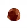 Chocolate World CW2184 Polycarbonate Large Geometric Diamond Chocolate Mold - 31 x 31 x 20 mm - 4x8 Cavity - 15 gr - 275x175x...