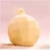 Martellato 20SF005 Christmas Decoration Thermoformed Chocolate Molds - 12 Decorated Hemisphere Half Sphere Mold - Ø 60mm - 40...