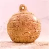 Christmas Decoration Thermoformed Chocolate Molds - 12 Decorated Hemisphere Half Sphere Mold - Ø 60mm - 40 gr approx - Martellato