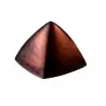 Martellato MA1972 Polycarbonate Chocolate Mold - Pyramids - 30 pcs 26x26 h20mm- 7 gr approx Modern Shaped Molds