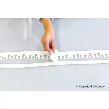 Silikomart 25.101.99.0065 Silikomart GOCCIA Entremet Waves Chablon Stripe Band for Entremets Ø 60 mm- Ø 260 mm - 45mm High. S... Silikomart 25.101.99.0065 Silikomart GOCCIA Entremet Waves Chablon Stripe Band for Entremets Ø 60 mm- Ø 260 mm - 45mm High. S...